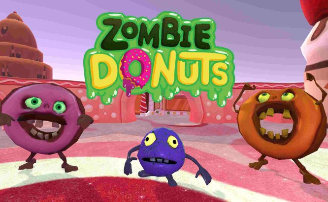 Oculus Quest 游戏《僵尸甜甜圈》Zombie Donuts
