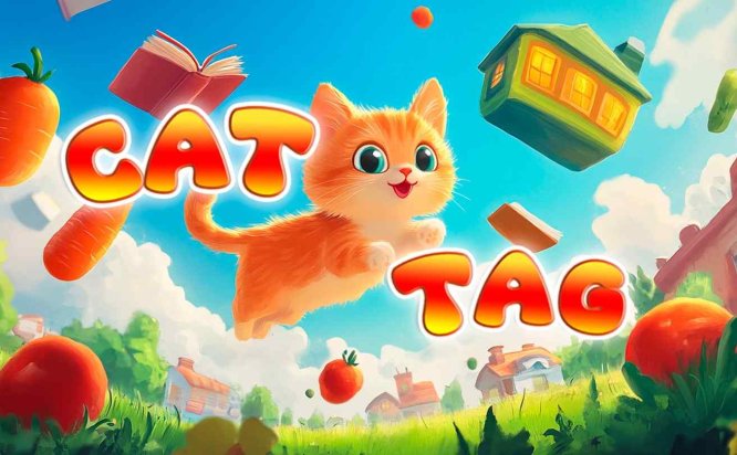 Meta Quest 游戏《跳跃的小猫猫》Cat Tag Jump Only UP