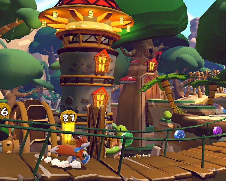 Oculus Quest 游戏《幸运的小狐狸》Lucky’s Tale VR